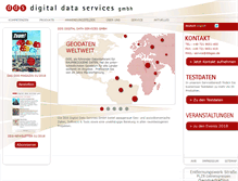 Tablet Screenshot of ddsgeo.de
